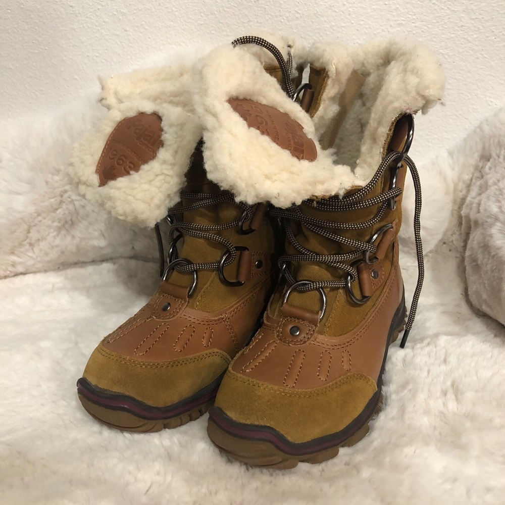 PAJAR CANADA Alina Faux Fur Lined Cognac brown